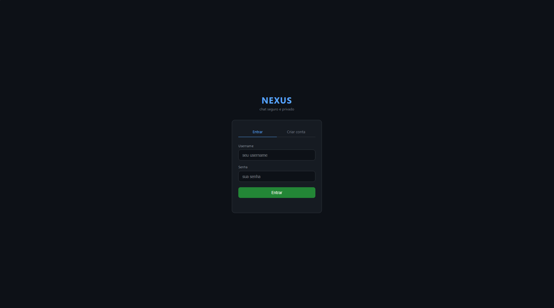 Screenshot 1 de Nexus Chat